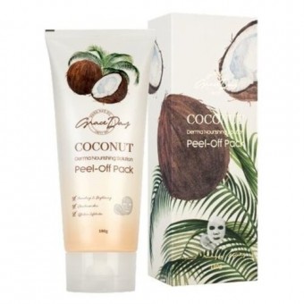 Grace Day Coconut Derma Nourishing Solution Peel-off Pack - Маска-пленка очищающая с кокосом